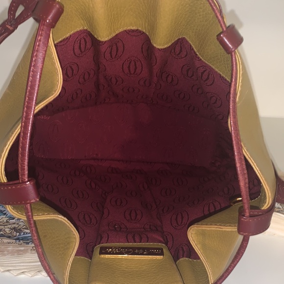 💛 CARTIER Must Line Drawstring Bucket Bag 💛 - Picture 11 of 17